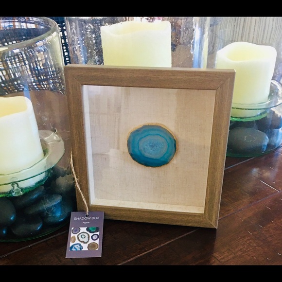 Other - Geode slice shadow box
